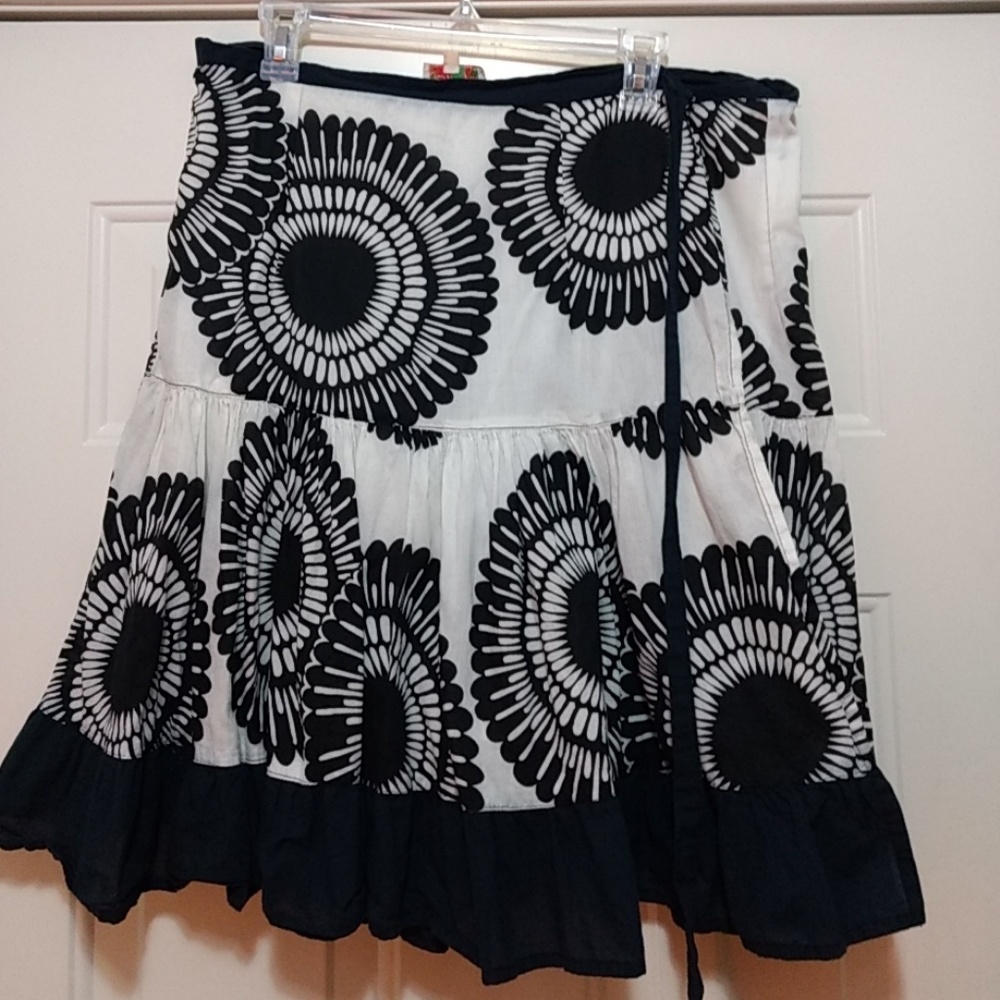 Boho wrap around skirt